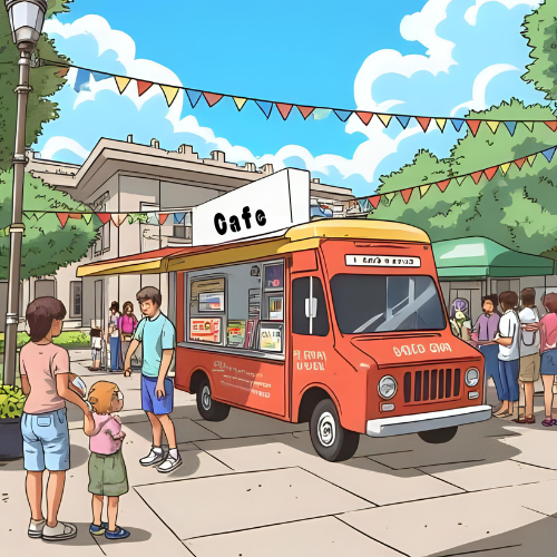 🌻8月のキッチンカー出店スケジュール🍧